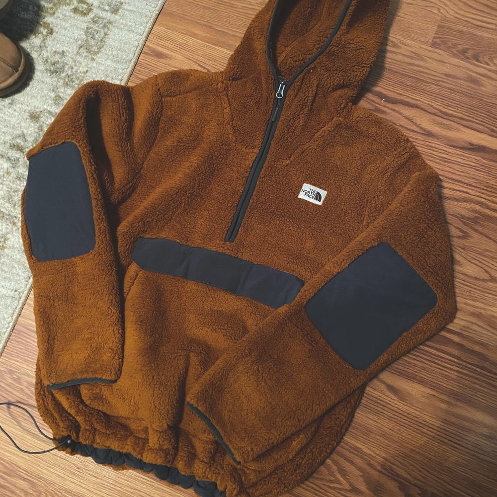 North Face Sherpa Half Zip